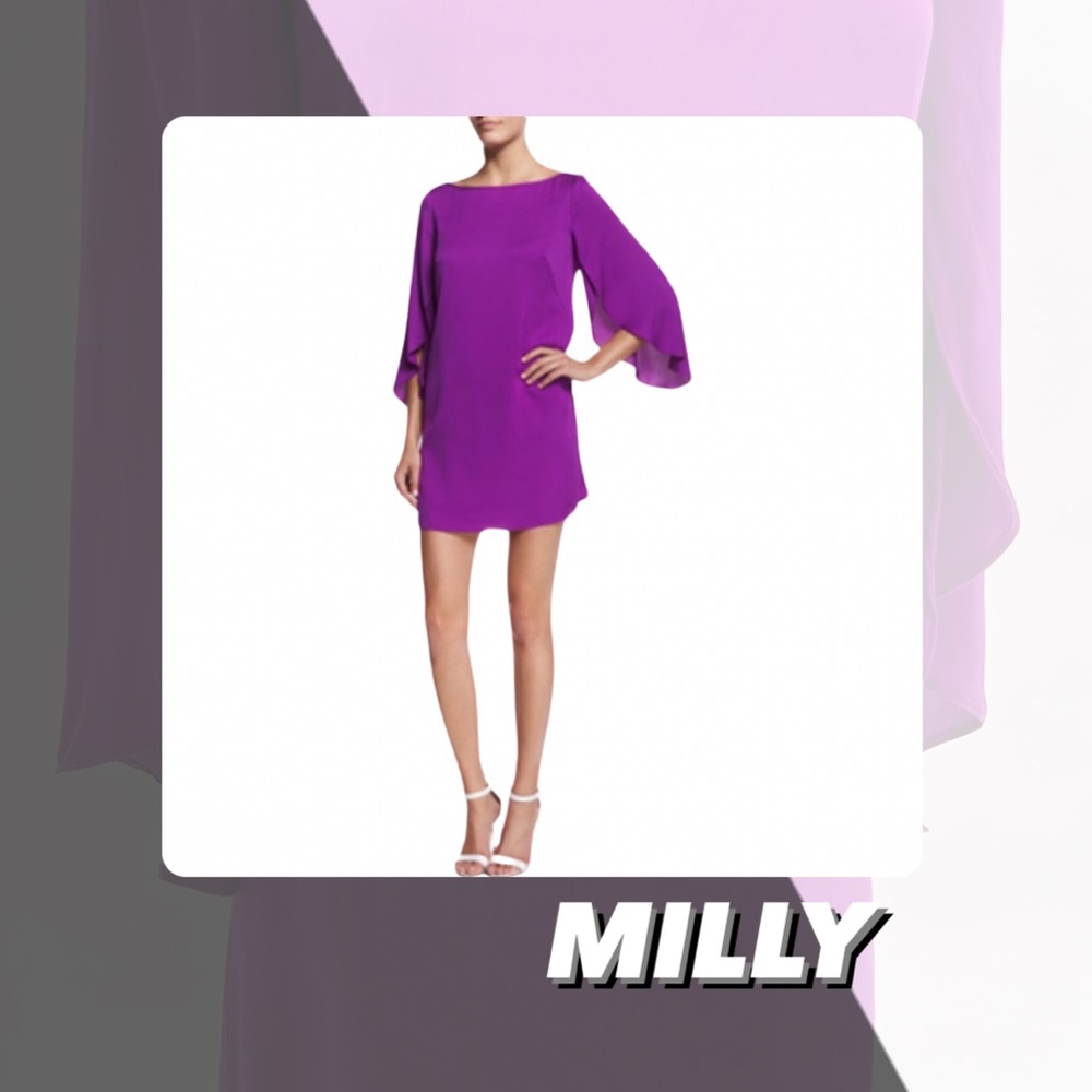 GUC Milly Butterfly Sleeve Dress